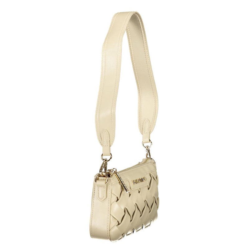 Mario Valentino Beige Polyurethane Women's Handbag