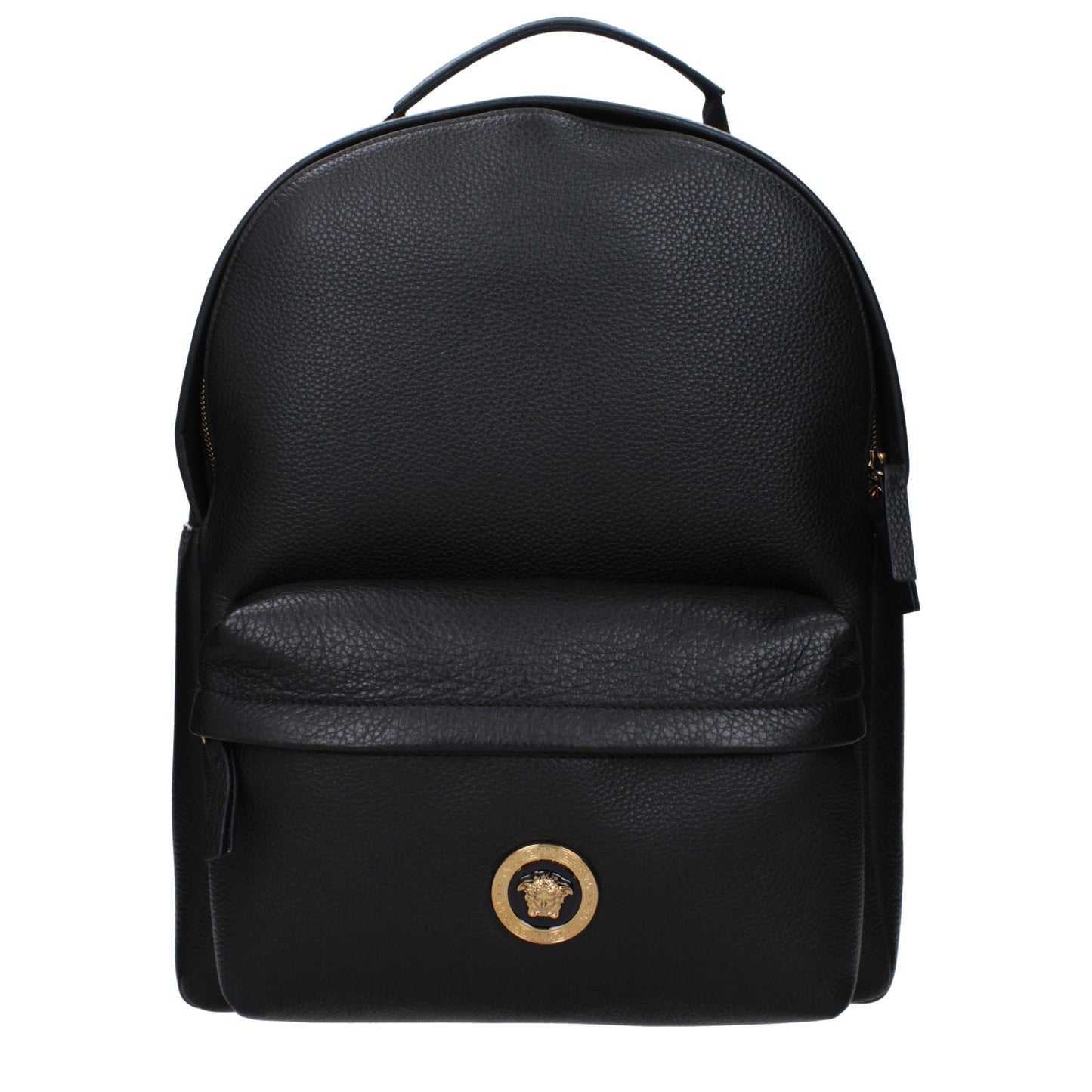 Versace Zwart Leren Rugzak