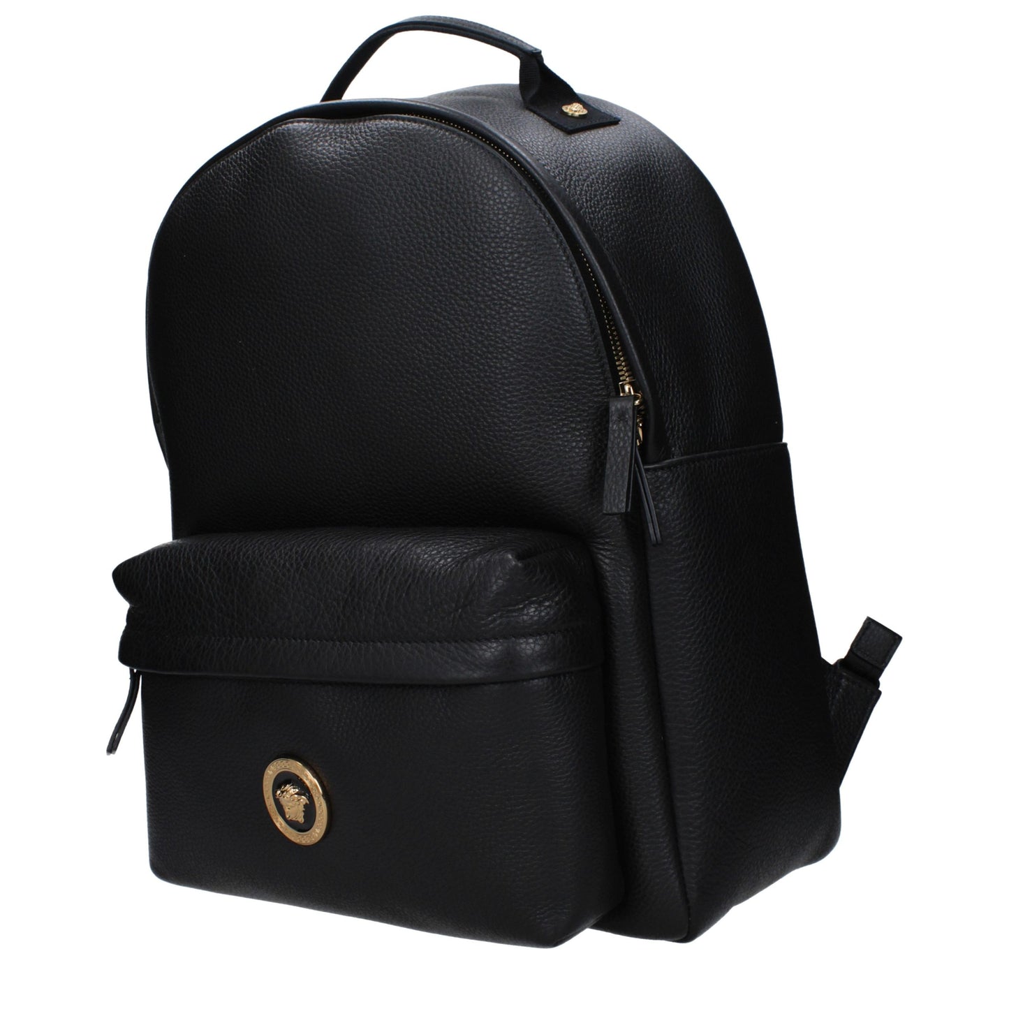 Versace Zwart Leren Rugzak