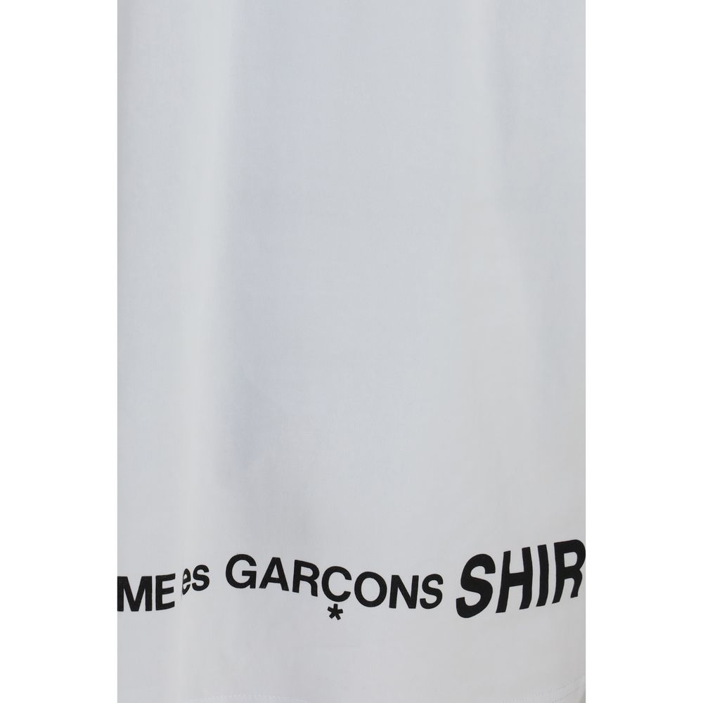 Comme Des Garçons wit katoenen T-shirt