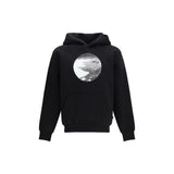 ALPHA INDUSTRIES Black Cotton Sweatshirt - Desert Hoodie