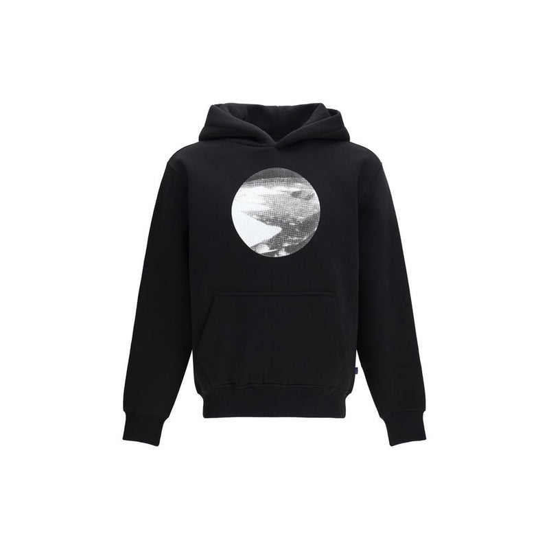 ALPHA INDUSTRIES Black Cotton Sweatshirt - Desert Hoodie