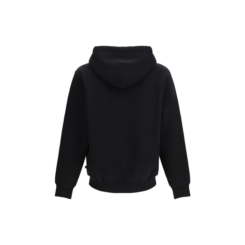 ALPHA INDUSTRIES Black Cotton Sweatshirt - Desert Hoodie