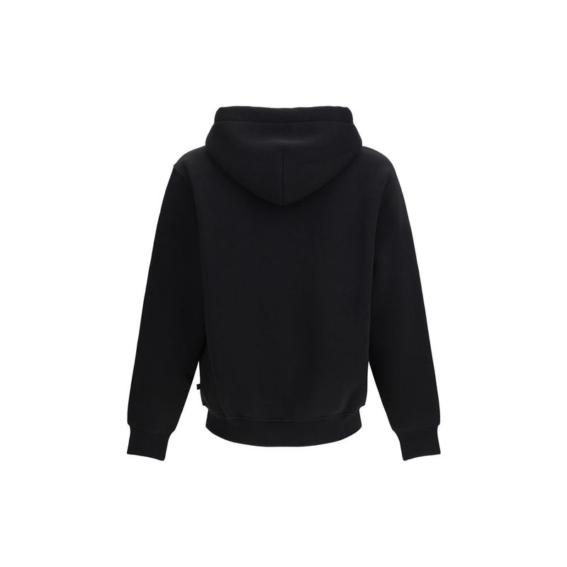 ALPHA INDUSTRIES Black Cotton Sweatshirt - Desert Hoodie