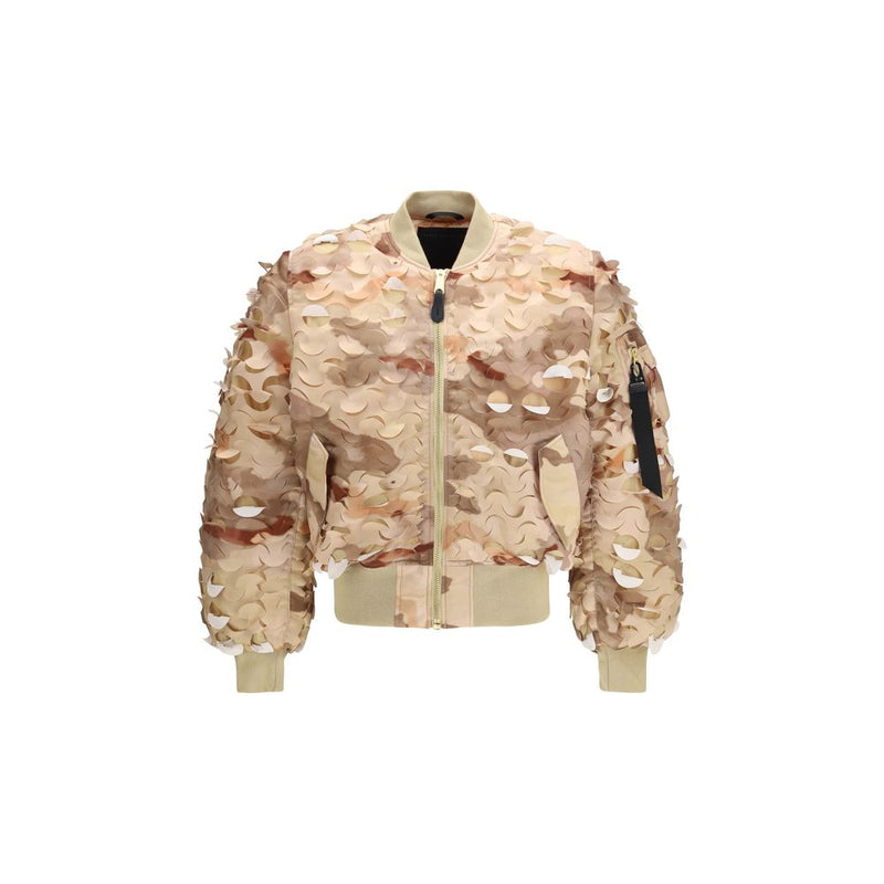 ALPHA INDUSTRIES MA-1 Ulcans Flight Jacket - Gold Nylon