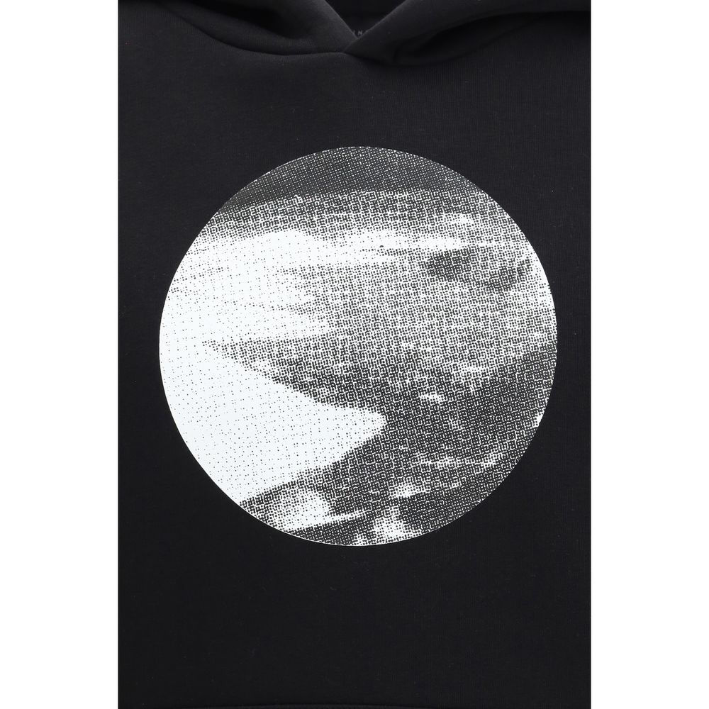 ALPHA INDUSTRIES Black Cotton Sweatshirt - Desert Hoodie