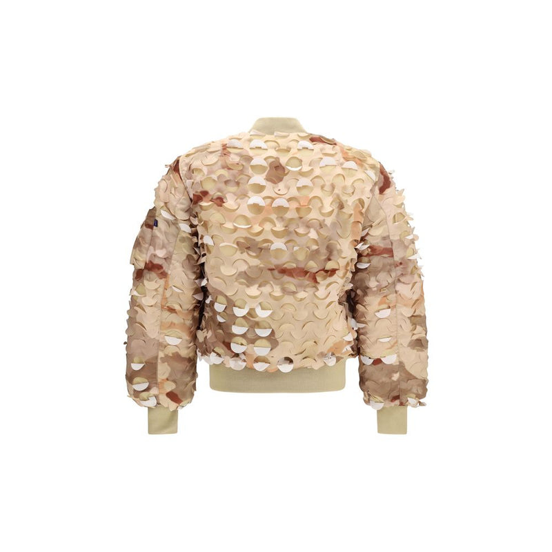 ALPHA INDUSTRIES MA-1 Ulcans Flight Jacket - Gold Nylon