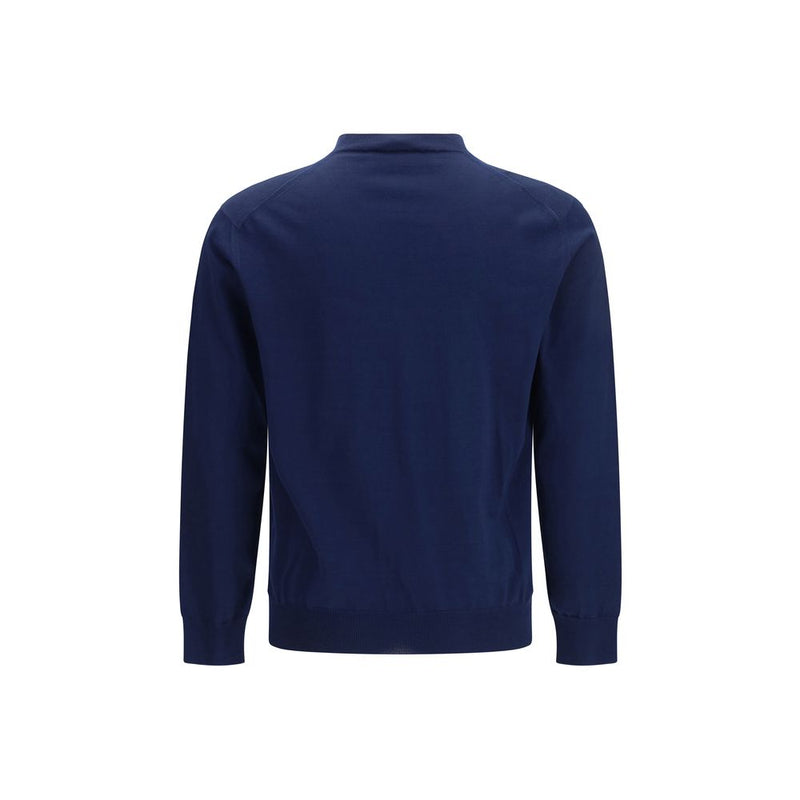 Sweat-shirt Prada en coton bleu