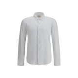 Brooksfield White Cotton Dress Shirt - Timeless Style