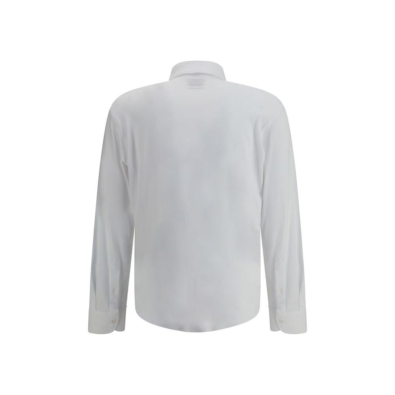 Brooksfield White Cotton Dress Shirt - Timeless Style