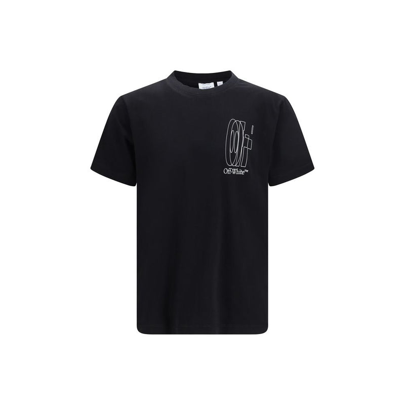 Off-White Big Double Arrow Black Cotton T-Shirt
