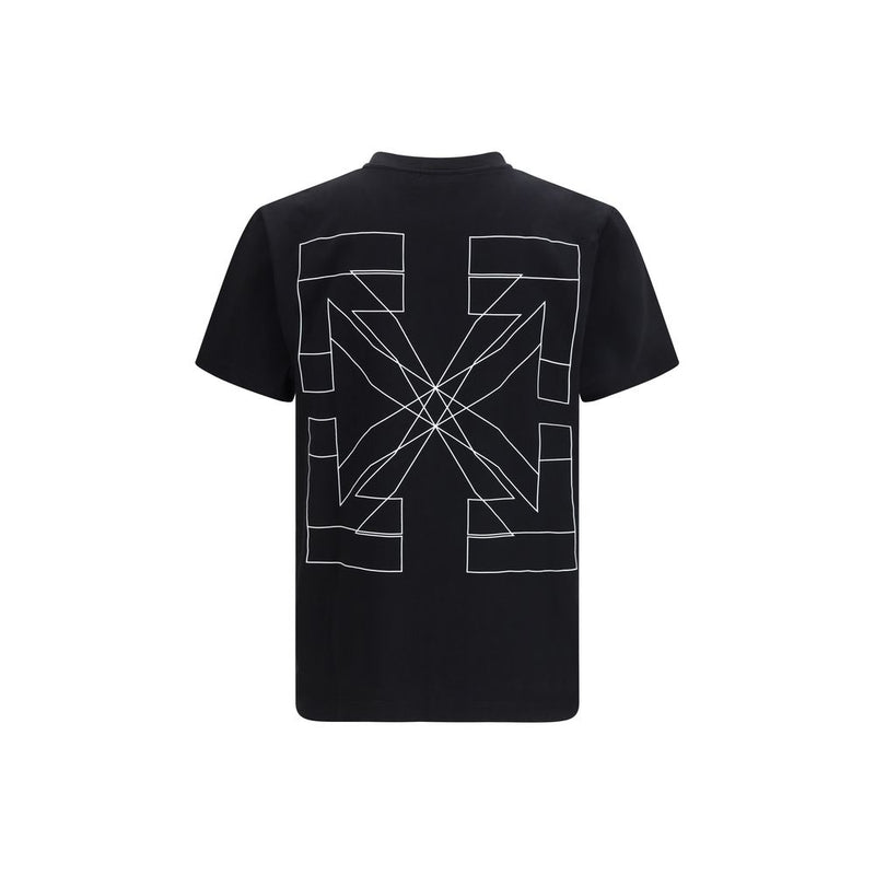 Off-White Big Double Arrow Black Cotton T-Shirt