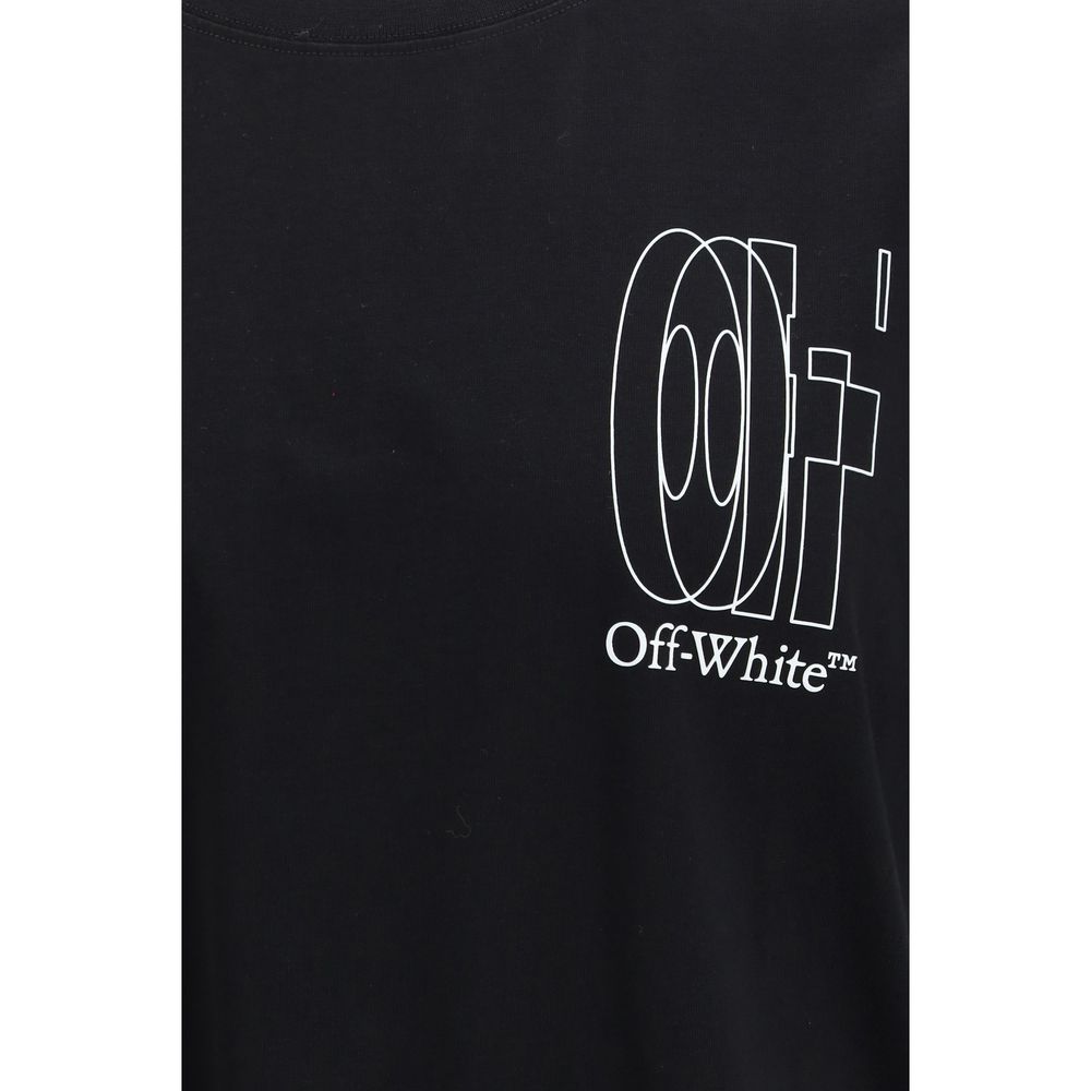 Off-White Big Double Arrow Black Cotton T-Shirt