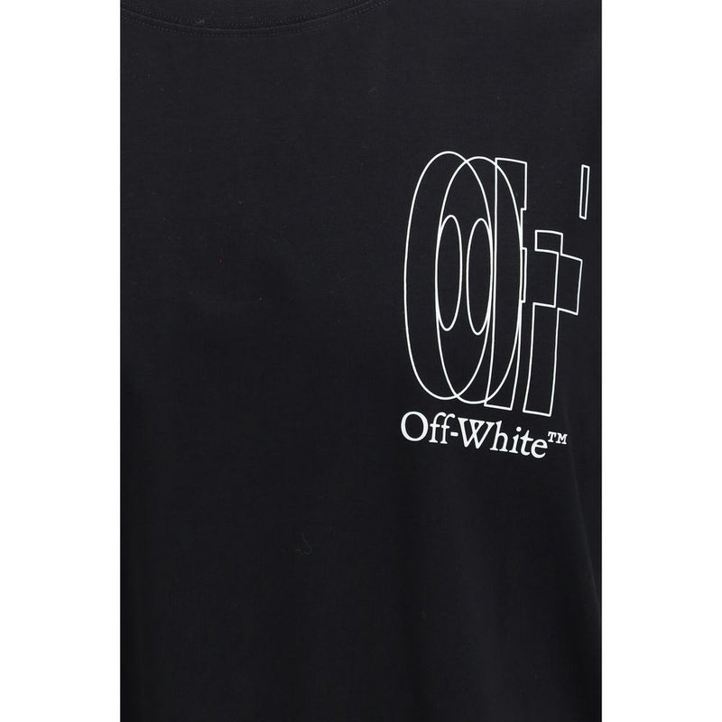Off-White Big Double Arrow Black Cotton T-Shirt