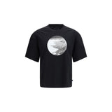 ALPHA INDUSTRIES Black Cotton T-Shirt - Desert Print