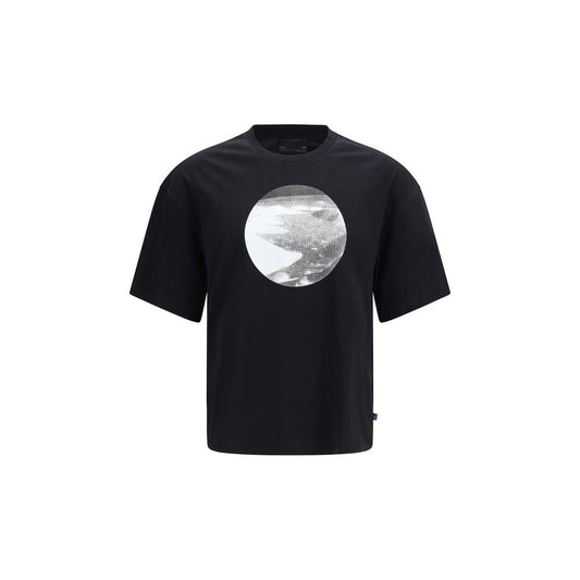 ALPHA INDUSTRIES Black Cotton T-Shirt - Desert Print