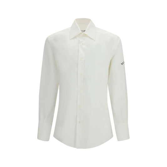 MM6 White Cotton Dress Shirt - Oversize Fit