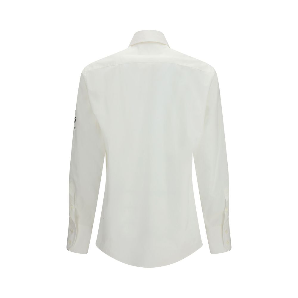 MM6 White Cotton Dress Shirt - Oversize Fit
