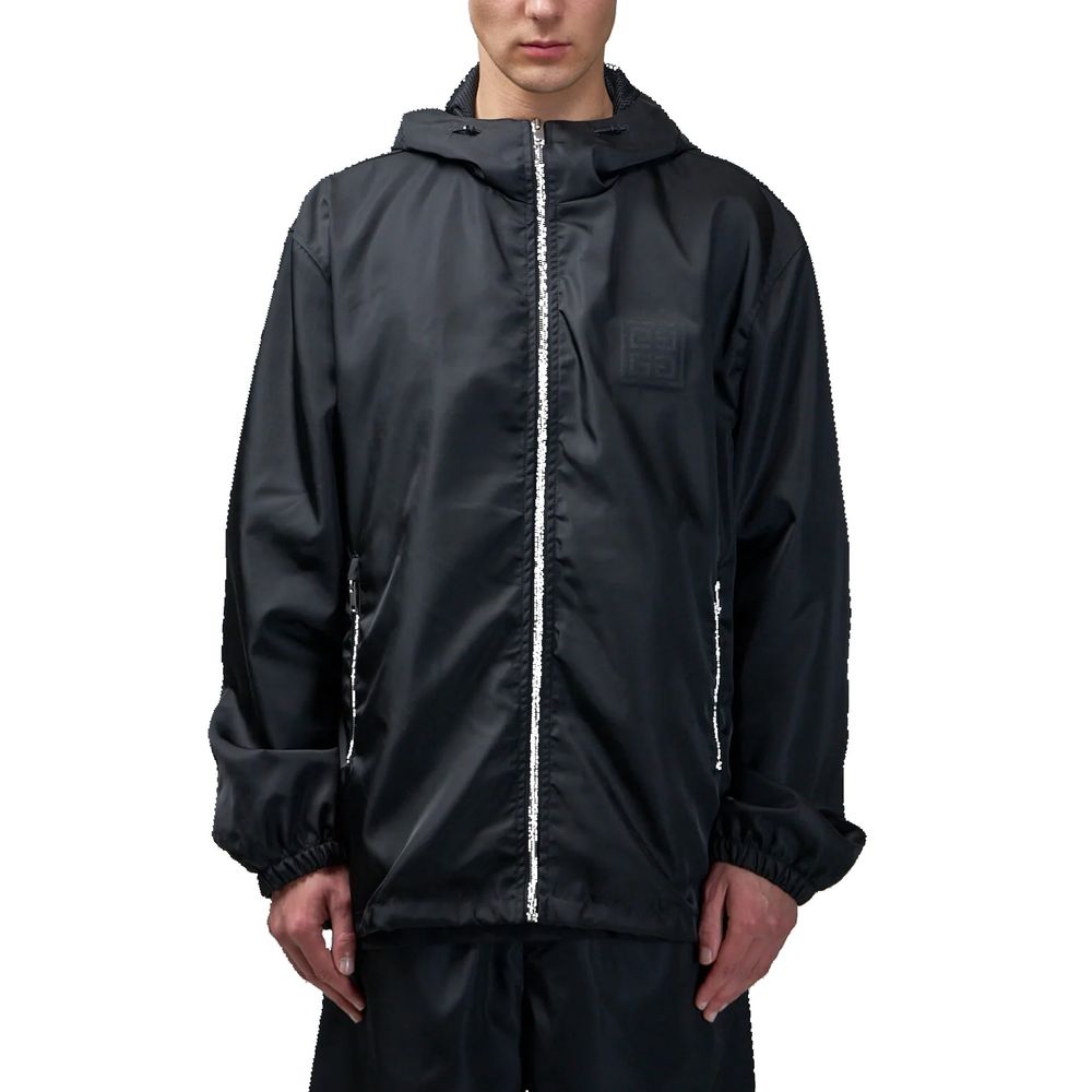 Givenchy Black Nylon Shell Jacket for Men
