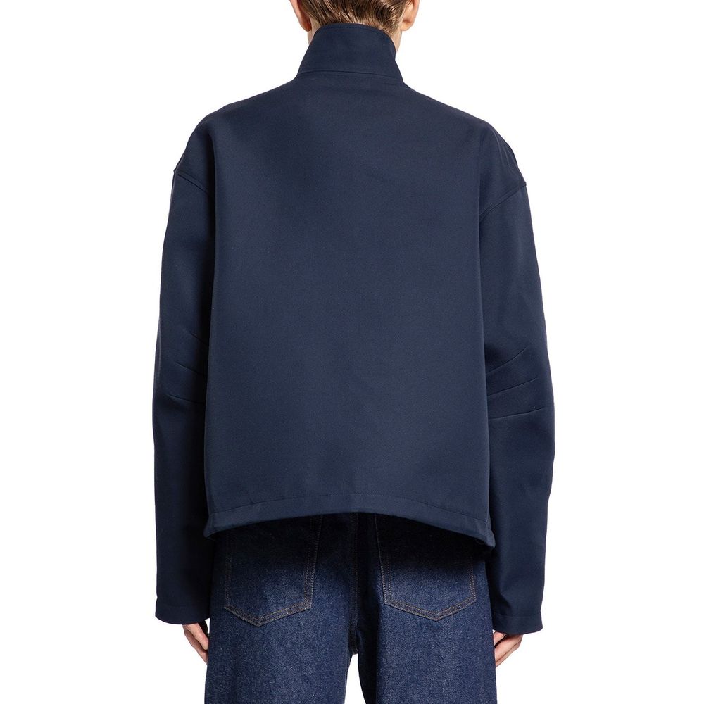 Gucci Blue Marabou Coat for Men