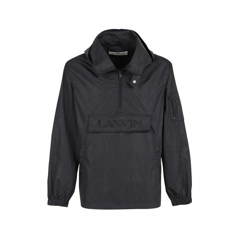 Lanvin Black Polyamide Shell Jacket for Men