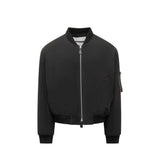 Blouson bomber Jil Sander en polyester noir