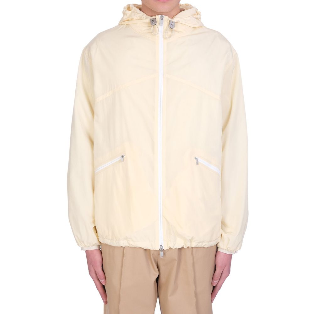 Veste Jil Sander bicolore en polyamide