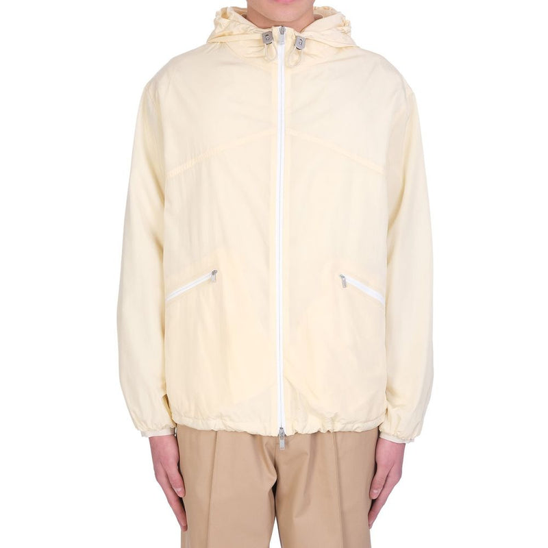 Veste Jil Sander bicolore en polyamide