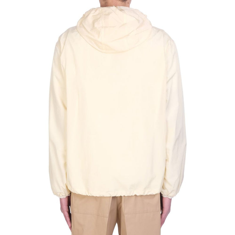 Veste Jil Sander bicolore en polyamide