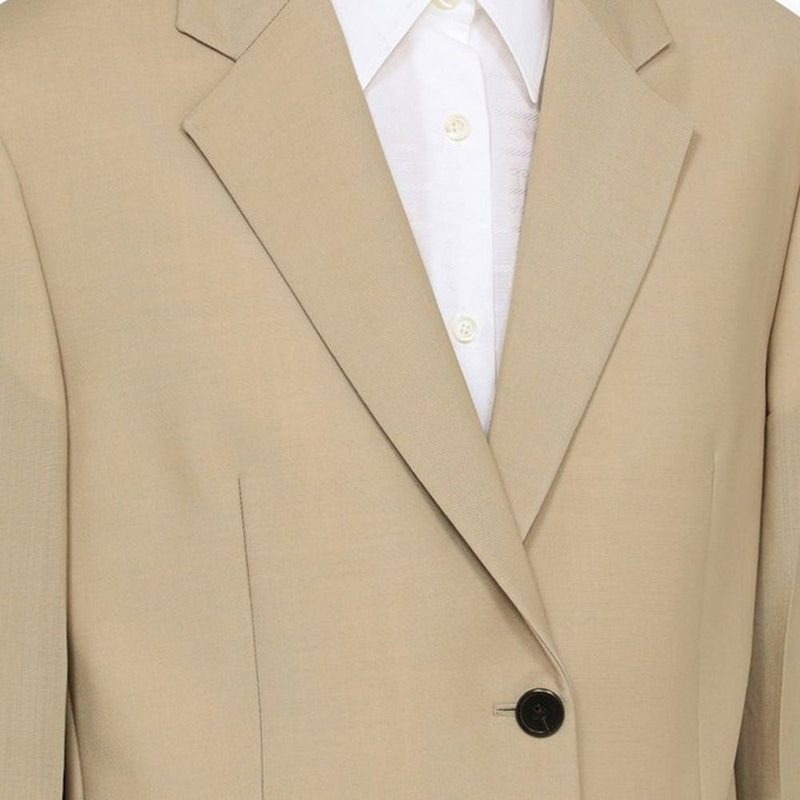 Prada Beige Mohair Blazer for Women