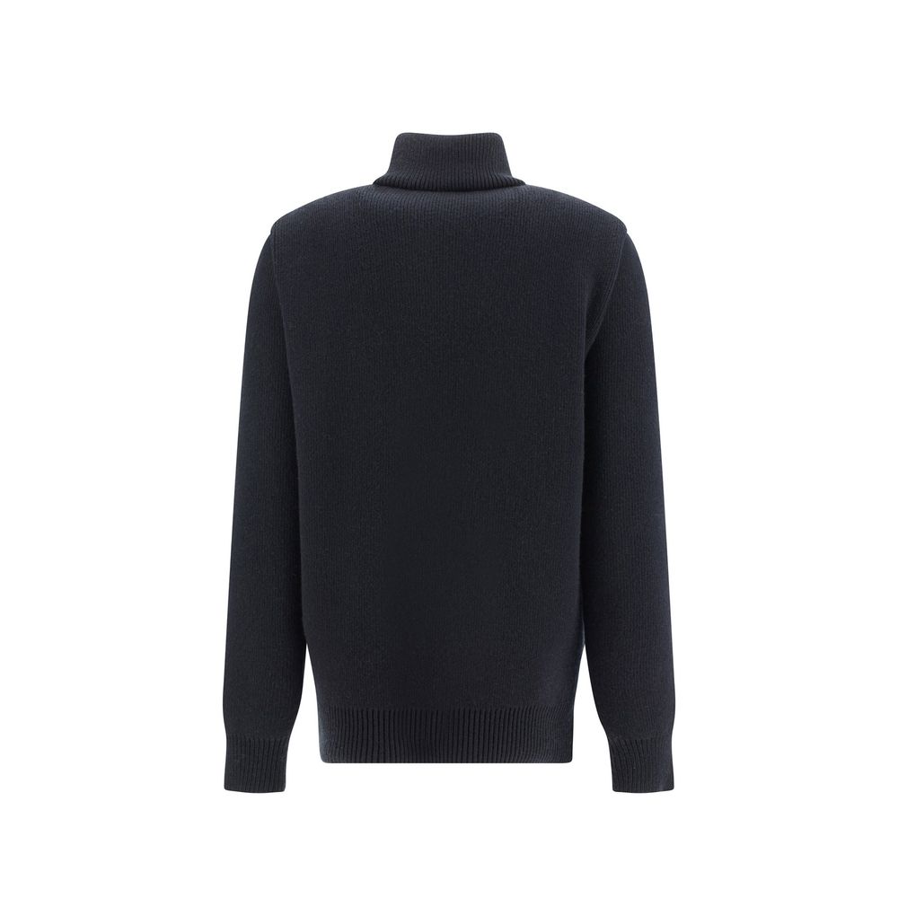 Loewe Black Lamb Fur Coat for Women