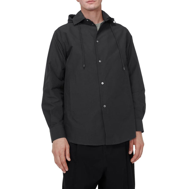 Loewe Black Cotton Shell Jacket for Men