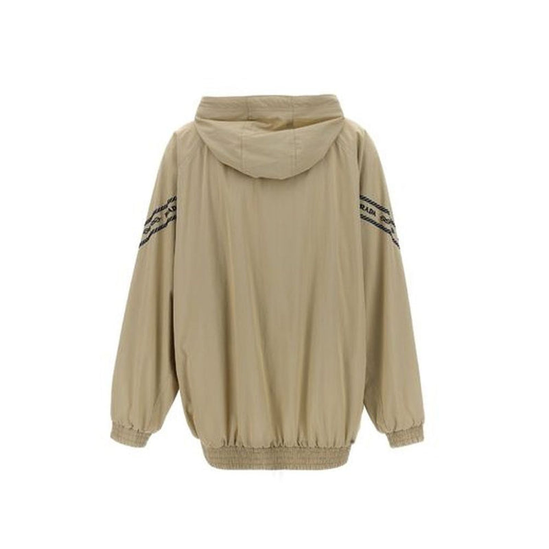 Prada Beige Cotton Shell Jacket for Women