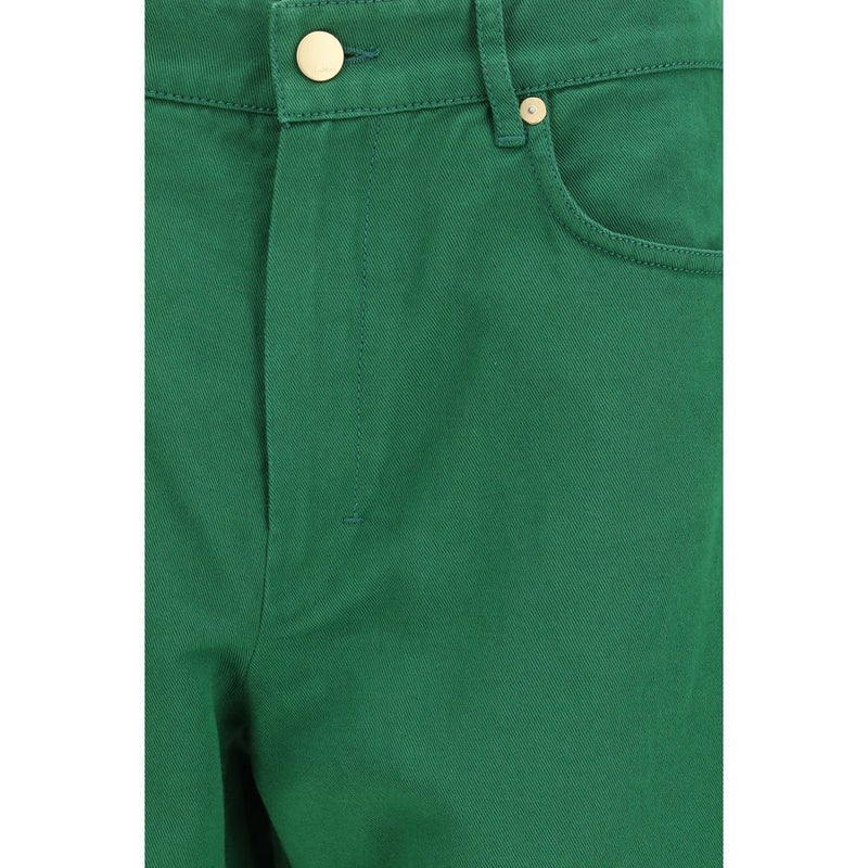 'S Max Mara Bicolor Cotton Casual Pants