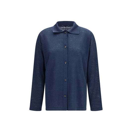 Cardigan en lin bleu 'S Max Mara