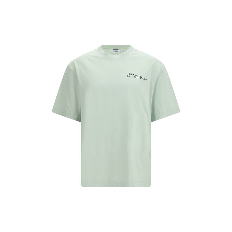 Off-White Type Arrow Bicolor Cotton Skate T-shirt