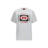 Gucci Ancora G Loved White Cotton T-Shirt for Women