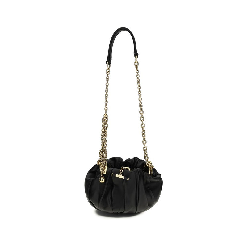Chloé Black Lamb Ovis Aries Shoulder Bag