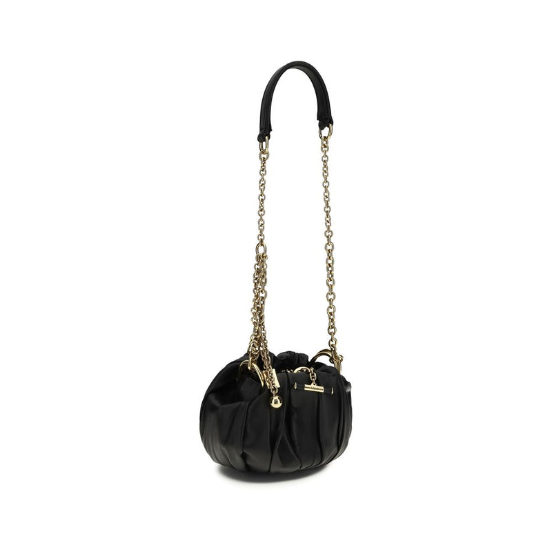 Chloé Black Lamb Ovis Aries Shoulder Bag