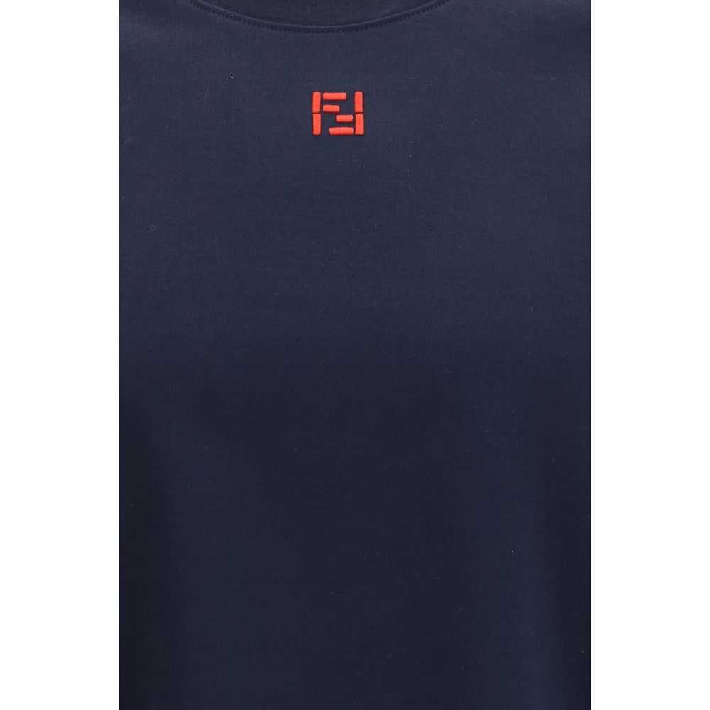 T-shirt Fendi en coton bleu