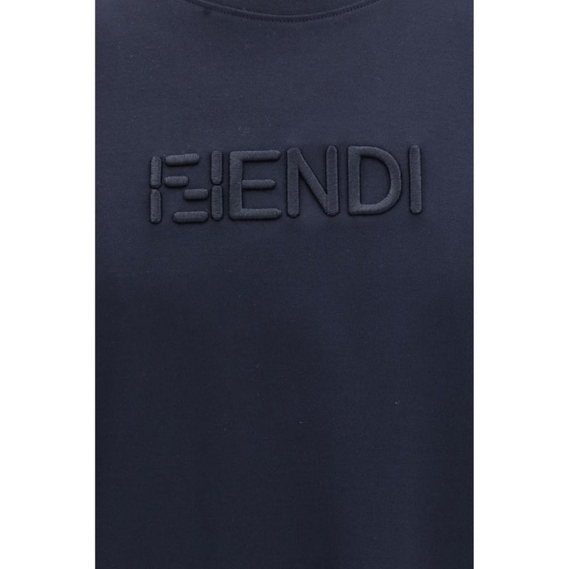 T-shirt Fendi en coton bleu