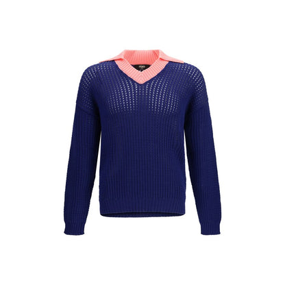 Sweat-shirt Fendi en coton bleu
