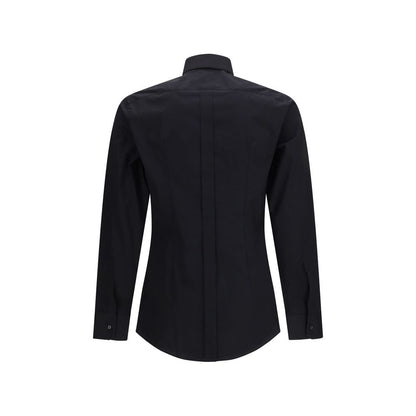Chemise noire en coton Dolce & Gabbana