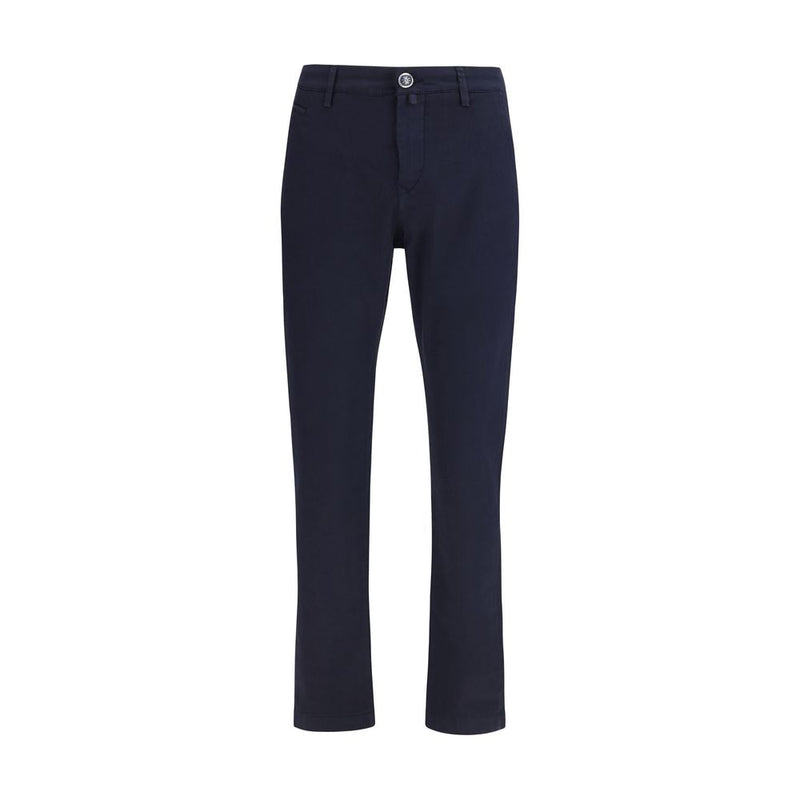 Jacob Cohen Bobby Slim Fit Blue Cotton Chino Pants