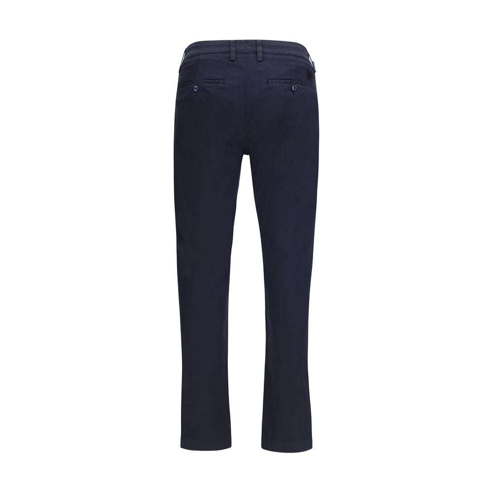 Jacob Cohen Bobby Slim Fit Blue Cotton Chino Pants