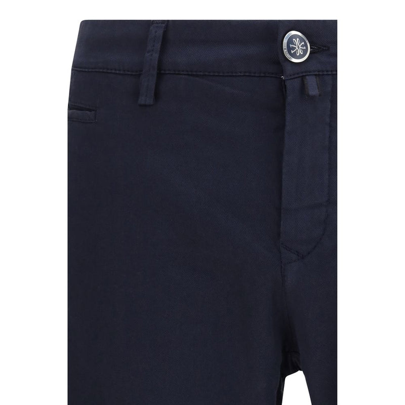 Jacob Cohen Bobby Slim Fit Blue Cotton Chino Pants
