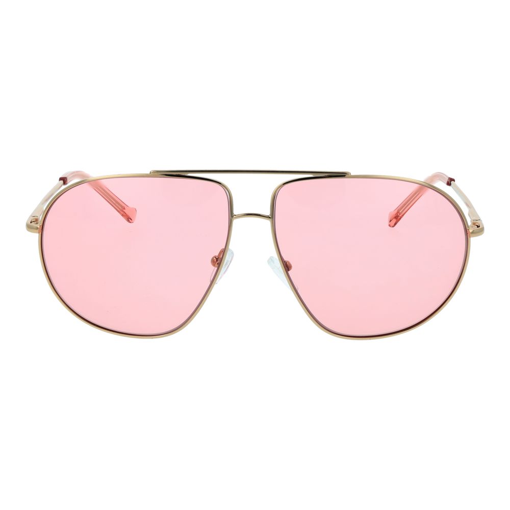 Replay Gold Metal Sunglasses - Unisex Aviator Style