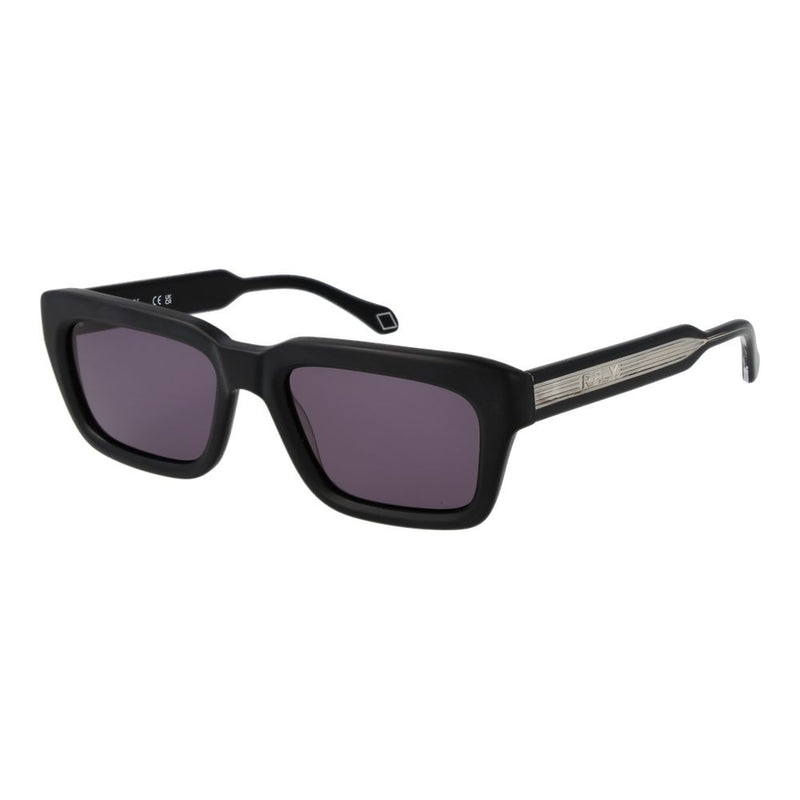 Replay Black Plastic Sunglasses for Men