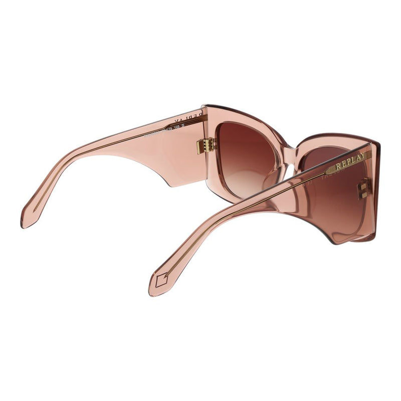 Replay Pink Plastic Sunglasses for Women