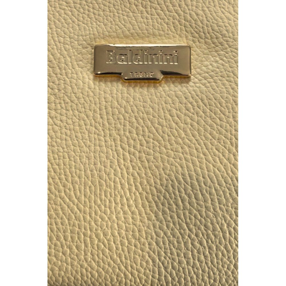 Baldinini Trend Bicolor Cowhide Clutch Bag - Élégance et Praticité